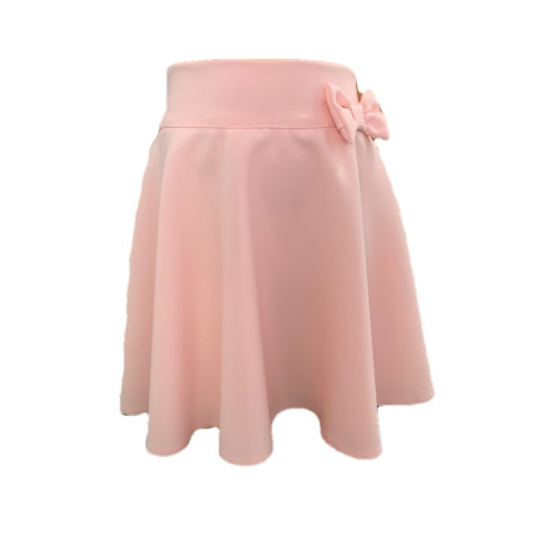 Dievčenská ružová sukňa