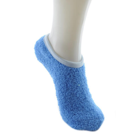 Dámske huňaté ponožky s pogumovaním