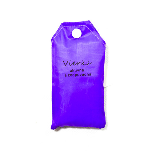 Nákupná taška s menom VIERKA - aktívna a zodpovedná 15L