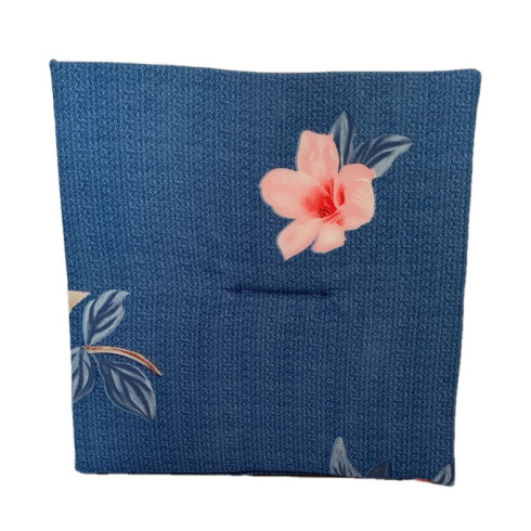 Jednostranný sedák modré-kvety, PoloTrade