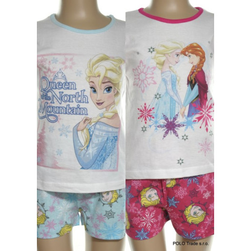 Dievčenské pyžamo Frozen kratasky