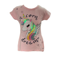 Dievčenské tričko jednorožec-unicorn dream