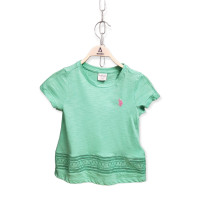 Dievčenské tričko vyšívané U.S. Polo ASSN