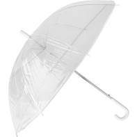 Dáždnik veľký priehladný,poloautomatický,vetruodolný
