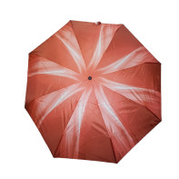 Dáždnik skladací manuálny  červené-ombré