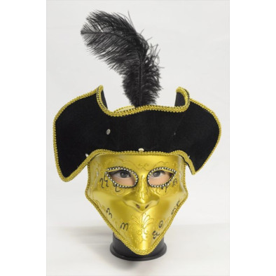 Trblietavá maska s klobúkom – pánska B-Tovar
