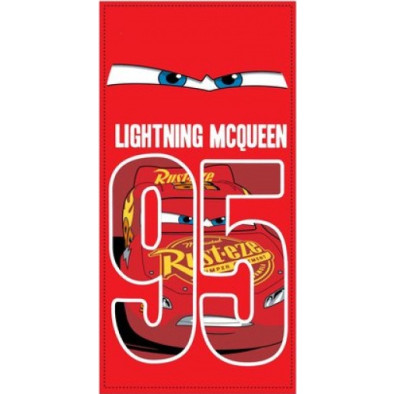Plážová osuška Cars  Lightning MC Queen 95, Sun City