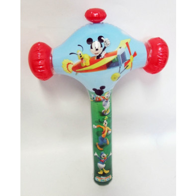Mickey Mouse kladivo - nafukovacie 50 cm